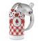 Ladybugs & Gingham 12 oz Stainless Steel Sippy Cups - Top Off