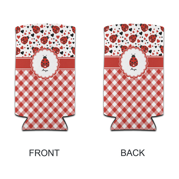 Ladybugs & Gingham 12oz Tall Can Sleeve - APPROVAL