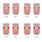 Ladybugs & Gingham 12oz Tall Can Sleeve - Set of 4 - APPROVAL