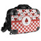 Ladybugs & Gingham 15" Hard Shell Briefcase - FRONT