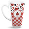 Ladybugs & Gingham 16 Oz Latte Mug - Front