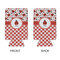 Ladybugs & Gingham 16oz Can Sleeve - APPROVAL