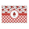 Ladybugs & Gingham 2' x 3' Indoor Area Rug (Personalized)