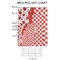 Ladybugs & Gingham 2'x3' Indoor Area Rugs - Size Chart