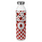 Ladybugs & Gingham 20oz Water Bottles - Full Print - Front/Main