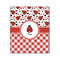 Ladybugs & Gingham Wood Print - 20x24 (Personalized)