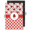 Ladybugs & Gingham 20x30 Wood Print - Front & Back View