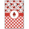 Ladybugs & Gingham Wood Print - 20x30 (Personalized)