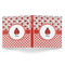 Ladybugs & Gingham 3-Ring Binder Approval- 1in