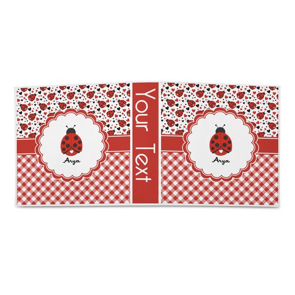 Ladybugs & Gingham 3-Ring Binder Approval- 2in