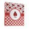 Ladybugs & Gingham 3 Ring Binder - Full Wrap - 1" (Personalized)