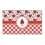 Ladybugs & Gingham 3' x 5' Indoor Area Rug (Personalized)
