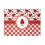 Ladybugs & Gingham Area Rug (Personalized)