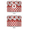 Ladybugs & Gingham 8" Drum Lampshade - APPROVAL (Fabric)