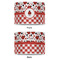 Ladybugs & Gingham 8" Drum Lampshade - APPROVAL (Poly Film)