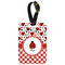 Ladybugs & Gingham Aluminum Luggage Tag (Personalized)