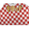 Ladybugs & Gingham Apron - Pocket Detail with Props
