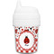 Ladybugs & Gingham Baby Sippy Cup (Personalized)