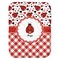 Ladybugs & Gingham Baby Swaddling Blanket (Personalized)