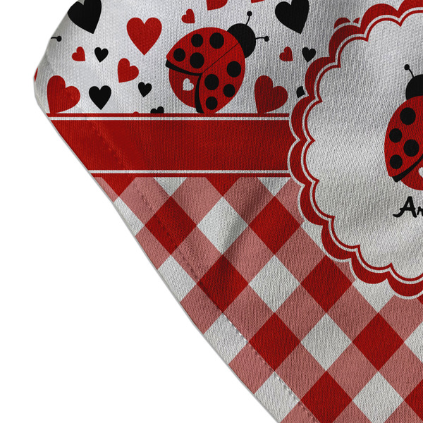 Ladybugs & Gingham Bandana Detail