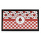 Ladybugs & Gingham Bar Mat - Small (Personalized)