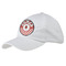 Ladybugs & Gingham Baseball Cap - White