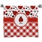 Ladybugs & Gingham Bath Towel (Personalized)