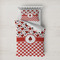 Ladybugs & Gingham Bedding Set- Twin XL Lifestyle - Duvet