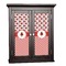 Ladybugs & Gingham Cabinet Decal - Custom Size (Personalized)
