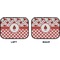 Ladybugs & Gingham Car Floor Mats (Back Seat) (Approval)