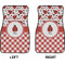 Ladybugs & Gingham Car Mat Front - Approval