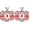 Ladybugs & Gingham Car Ornament - Berlin (Approval)