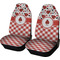 Ladybugs & Gingham Car Seat Covers (Set of Two) (Personalized)