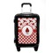 Ladybugs & Gingham Carry On Hard Shell Suitcase - Front