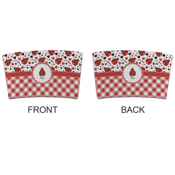 Ladybugs & Gingham Coffee Cup Sleeve - APPROVAL