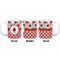 Ladybugs & Gingham Coffee Mug - 11 oz - White APPROVAL