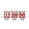 Ladybugs & Gingham Coffee Mug - 20 oz - White APPROVAL