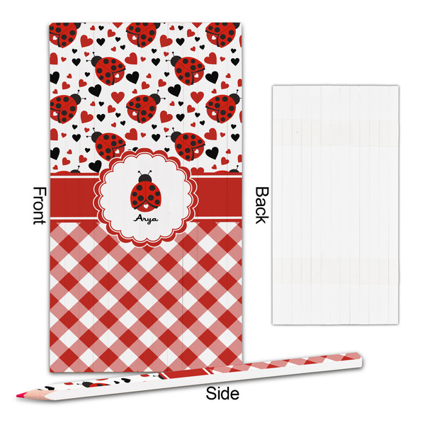 Ladybugs & Gingham Colored Pencils - Approval