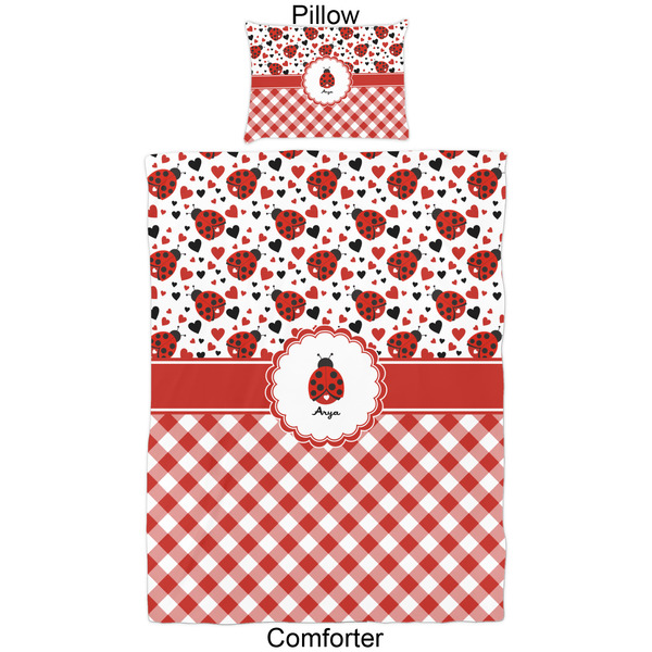 Ladybugs & Gingham Comforter Set - Twin - Approval