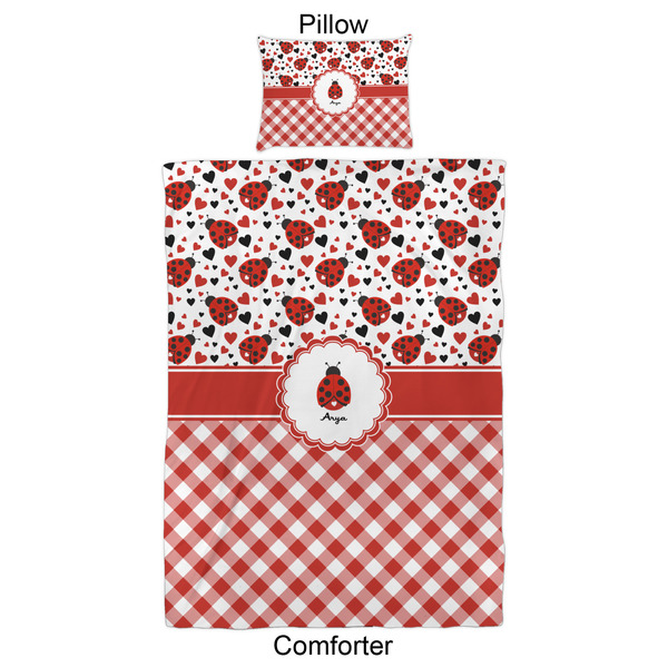 Ladybugs & Gingham Comforter Set - Twin XL - Approval