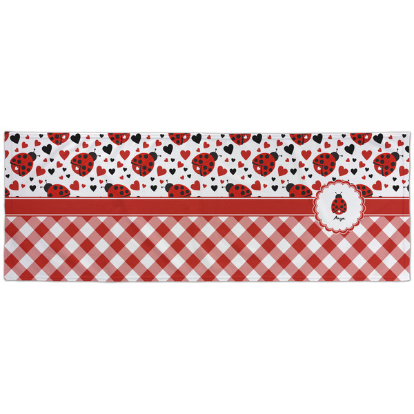 Ladybugs & Gingham Cooling Towel- Approval