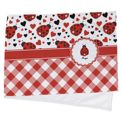Ladybugs & Gingham Cooling Towel (Personalized)