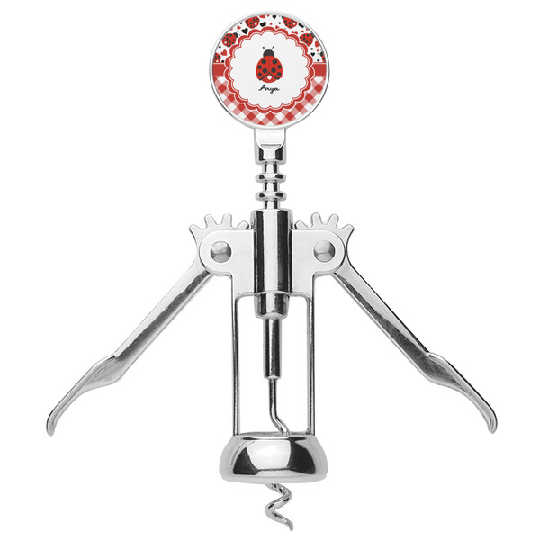 Ladybugs & Gingham Corkscrew - Alt
