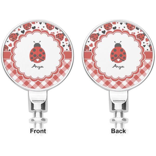 Ladybugs & Gingham Corkscrew - Apvl