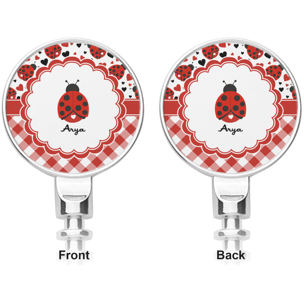 Ladybugs & Gingham Corkscrew - Apvl