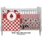 Ladybugs & Gingham Crib - Profile Sold Seperately