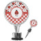 Ladybugs & Gingham Wine Bottle Stopper (Personalized)