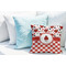 Ladybugs & Gingham Decorative Pillow Case - LIFESTYLE 2