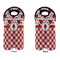Ladybugs & Gingham Double Wine Tote - APPROVAL (new)