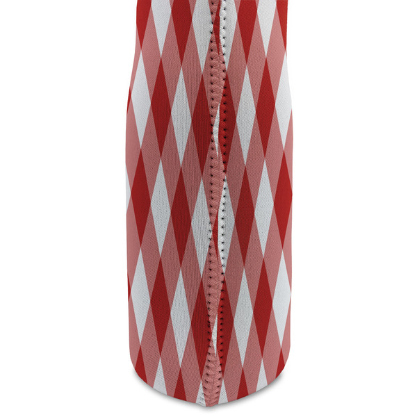 Ladybugs & Gingham Double Wine Tote - DETAIL 2 (new)